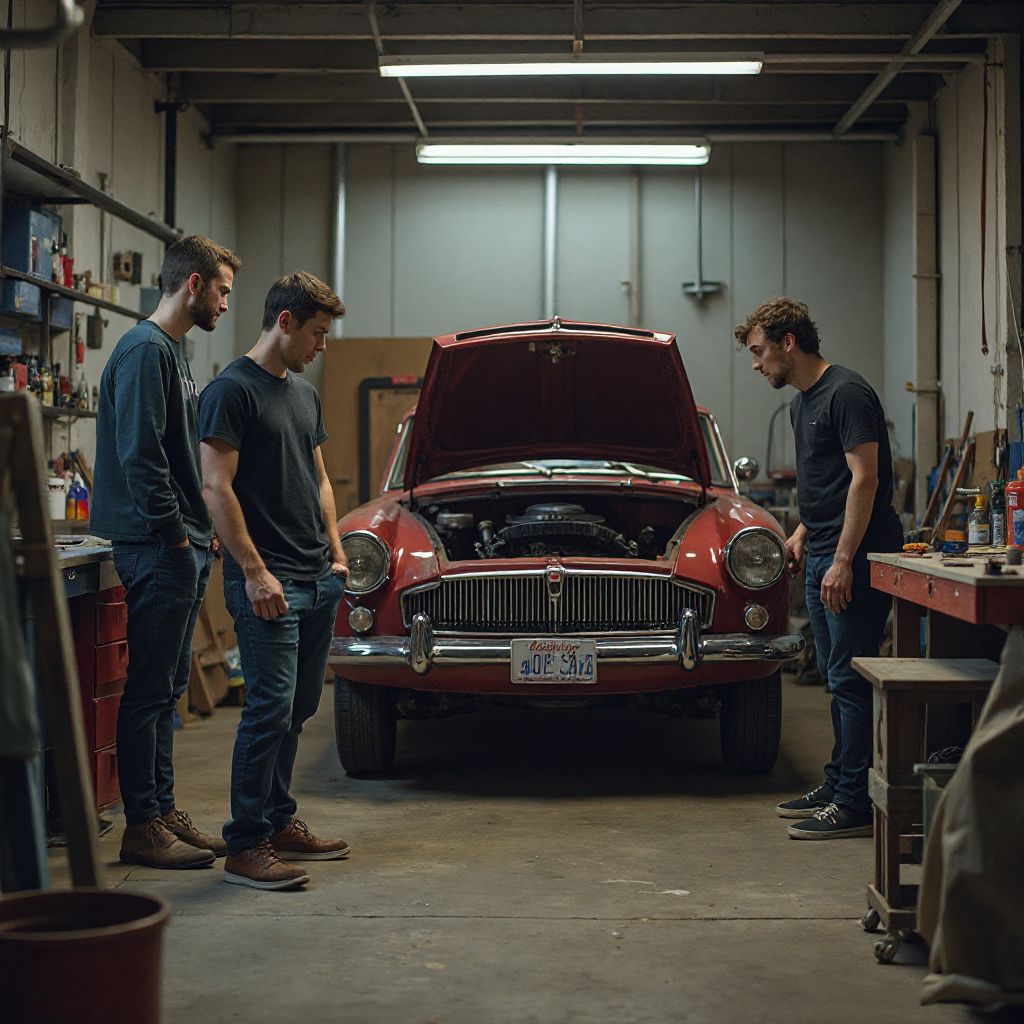 Fundadores de AutoSelect en sus inicios