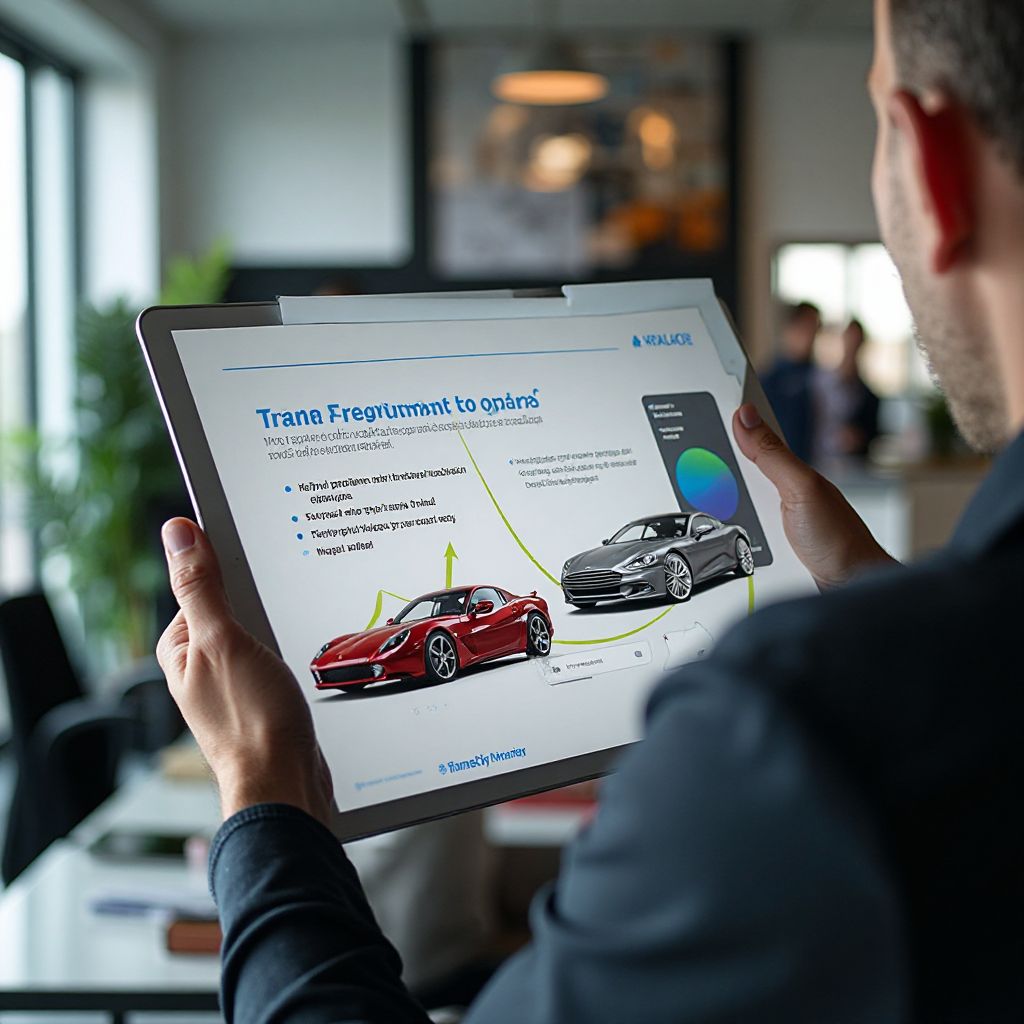 Presentación de opciones